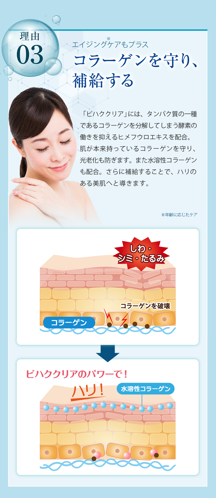 薬用美白オールインワンゲル ビハククリア | 安心健康ライフ